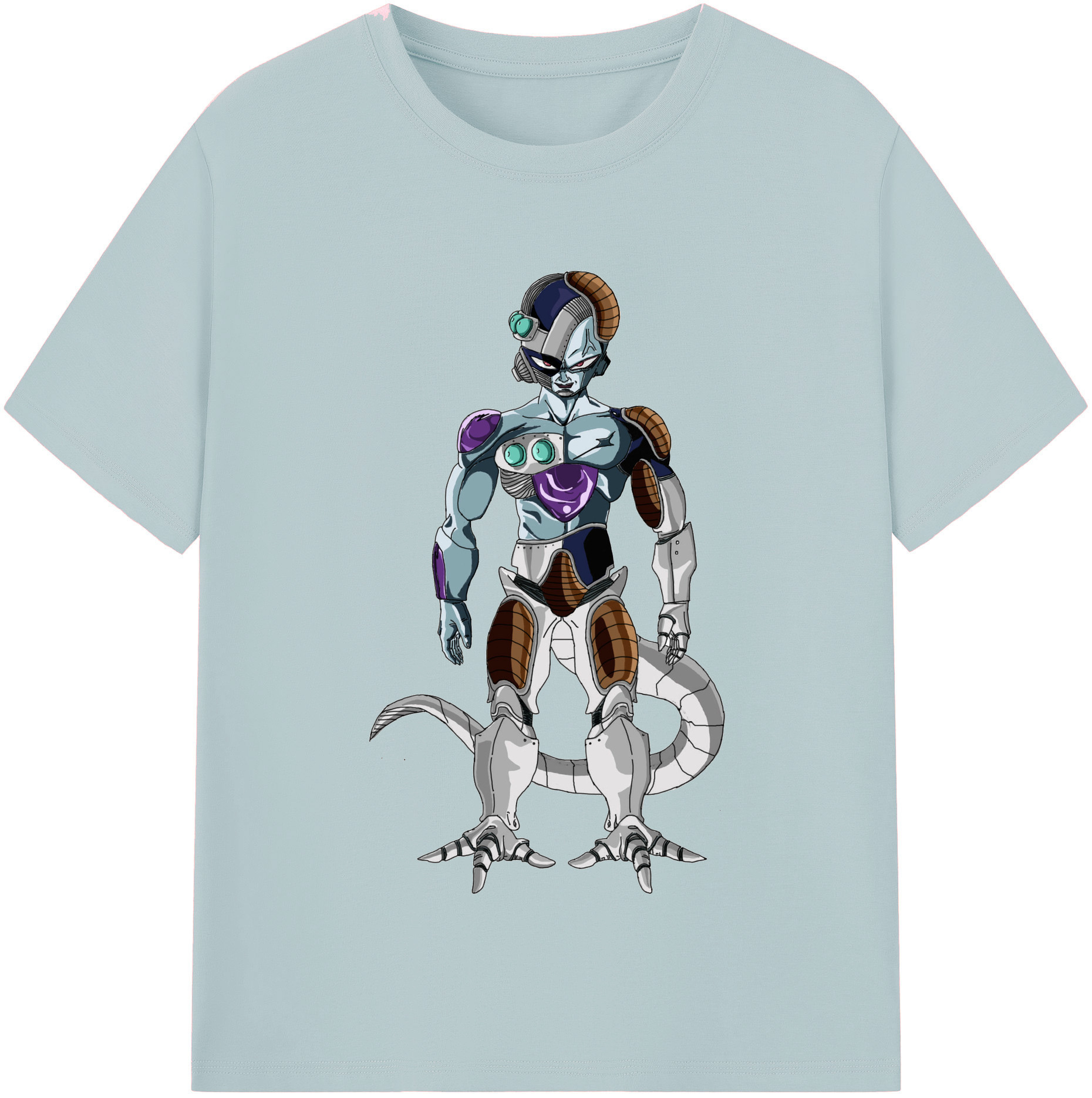 （画像用） ドラゴンボール クウラ DRAGON BALL Cooler Coora 綿100％半袖Tシャツ（フロントプリント）